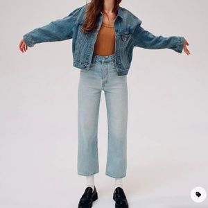 Levi’s Premium Ribcage Straight Ankle Jeans - Size 26x27